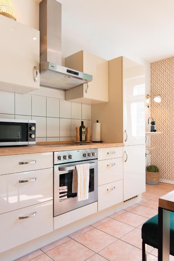 Stilvolles Apartment - Balkon, Netflix, Nespresso, Zentral, Messe Хемніц Екстер'єр фото