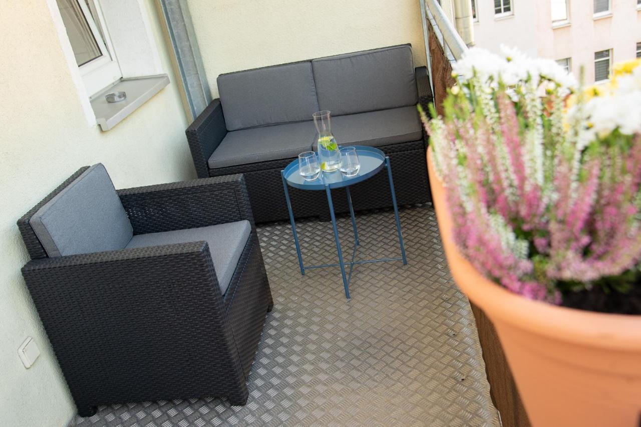 Stilvolles Apartment - Balkon, Netflix, Nespresso, Zentral, Messe Хемніц Екстер'єр фото